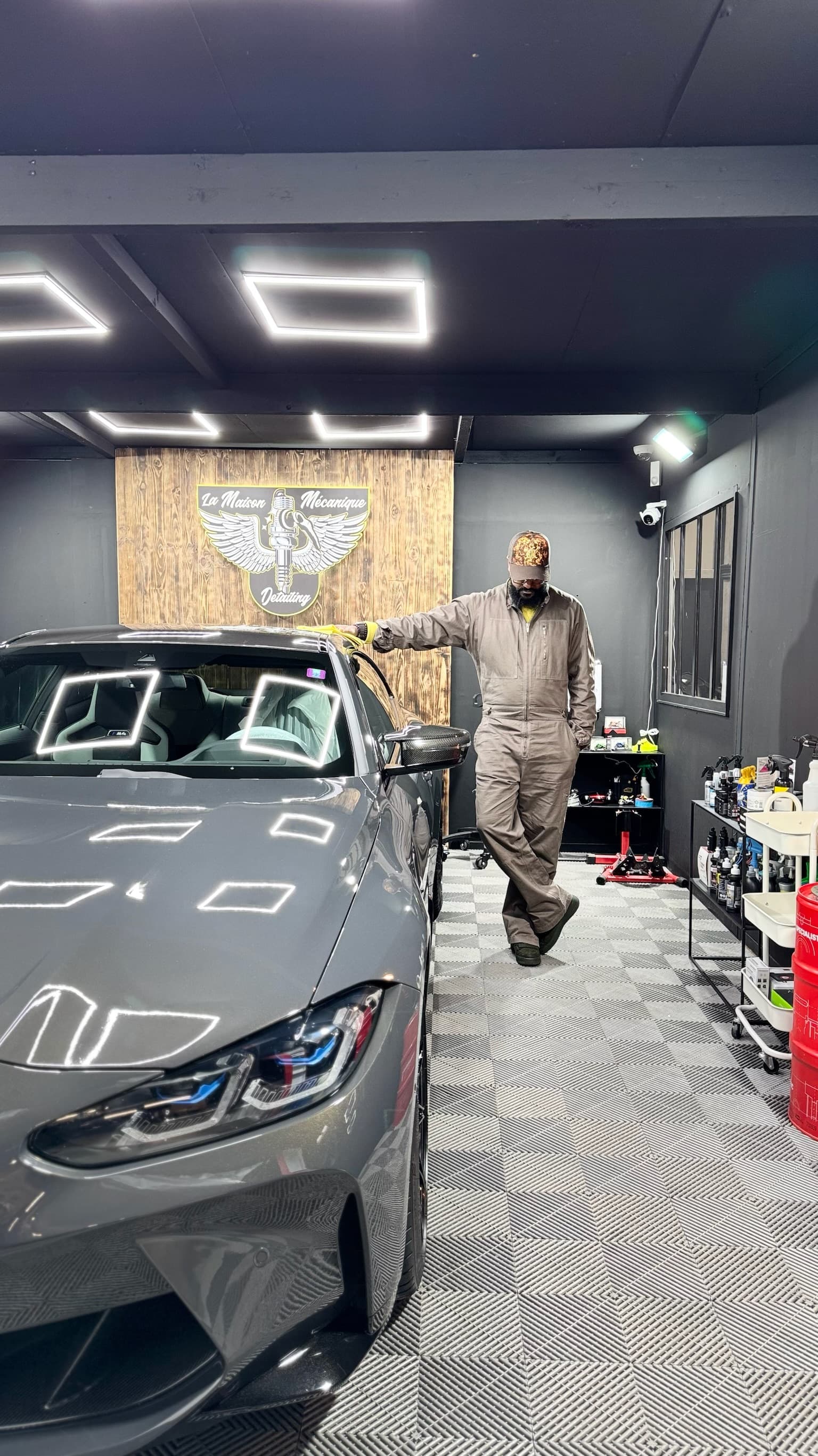 BMW M4 Competition - Detailing Complet - Polissage et Céramique - Paris & Alentours